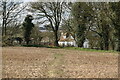 Footpath crossing field to Pineham