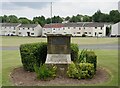 Commemorative stone adjacent to Blantyre Court, Erskine