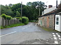 Swanton Abbott Road leaving Village