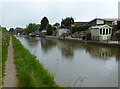 Houses along the canal at Waverton