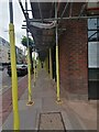 Scaffolding on Beverley Gardens, Golders Green