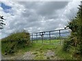 Farm gate near Nant y Cyw