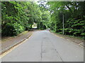 Roadway through Storthes Hall Student Village