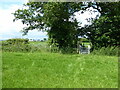 Double gated footbridge on the footpath