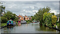 Staffordshire and Worcestershire Canal in Penkridge, Staffordshire