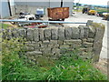 Old milestone at Mossley House Farm