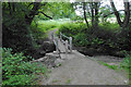 Footbridge over Tricket Brook