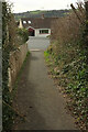 Footpath approaching Higher Westonfields