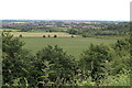 Farmland in Smithcombe Valley with Barton le Clay in the distance