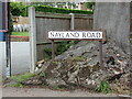 Nayland Road sign