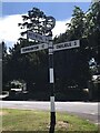 Direction Sign ? Signpost in Scotby, Wetheral parish