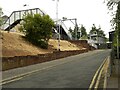 Access road beside Jordanhill Station