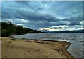 NN5358 : Small beach on Loch Rannoch by Graham Hogg