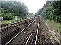 Looking towards Otford station