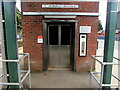 Lift to Platform 1, Llandaf railway station, Cardiff