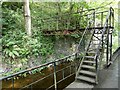 Footbridge over the Llangollen Canal