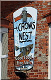 SD1968 : Sign on the Crows Nest, Barrow In Furness  by JThomas
