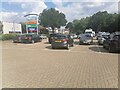 Car park at Silk Bridge Retail Park