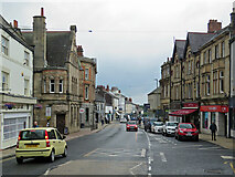 NY9363 : Hexham: down Battle Hill by John Sutton