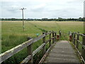 TL8838 : Footpath to the B1508 Bures Road by Geographer