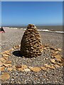 Cairn on Thorpeness beach