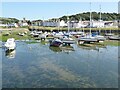 Yachts in Aberaeron Harbour