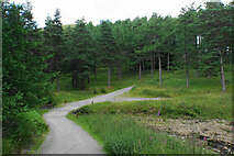 SK1694 : Cycle path to Slippery Stones by Bill Boaden