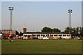 The clubhouse at the Banbury Plant Hire Community Stadium