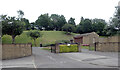 Entrance to Dewsbury Moor Crematorium, Heckmondwike Road (B6117)