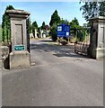 Entrance to Wilton Cemetery