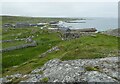 Tiree - Hynish - Harbour area from the outcrop