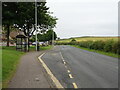 Bus stop and shelter on the A955, East Wemyss 