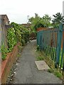 Footpath to Johnston Street