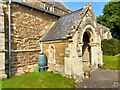 Porch of St Thomas a Becket Church, Tugby