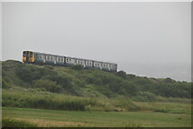 TQ4600 : Train on Seaford Branch Line by N Chadwick