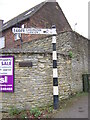 Direction Sign ? Signpost on High Street in Eynsham