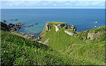 NJ5467 : Findlater Castle by Anne Burgess