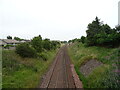 Railway towards Laurencekirk Station