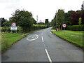 TL9834 : Entering Nayland on the B1087 Stoke Road by Geographer