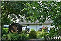 TM0367 : Wyverstone: Thatched cottage by Michael Garlick