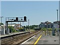 Railway east from Taunton station