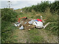 Fly tipping near Stony Houghton