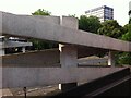 Ramps of footbridge across Coventry Ring Road from Bishop Street to the Canal Basin