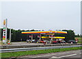 Service station on the A92 near Forgan Roundabout 