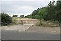 Gates on to the old aerodrome taxiways