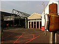 Fargo Village, Coventry: main square and covered seating area