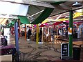 Market area in former factory shed, Fargo Village, Coventry