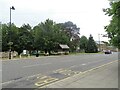 Bus shelter on the village green