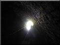 Inside Whitehouse canal tunnel near Chirk