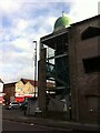 Unfinished mosque, corner of Foleshill Road and Blackwell Road, Coventry